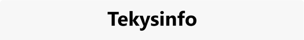 Tekysinfo Logo