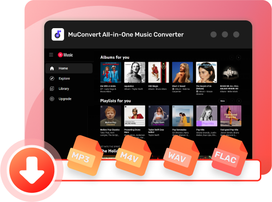 Download YouTube Music to MP3 with MuConvert