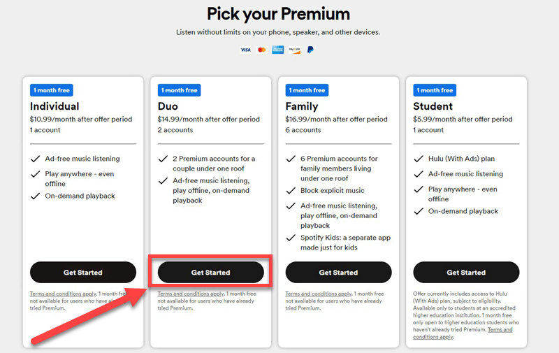 Spotify testa plano Premium Duo para dividir assinatura entre duas