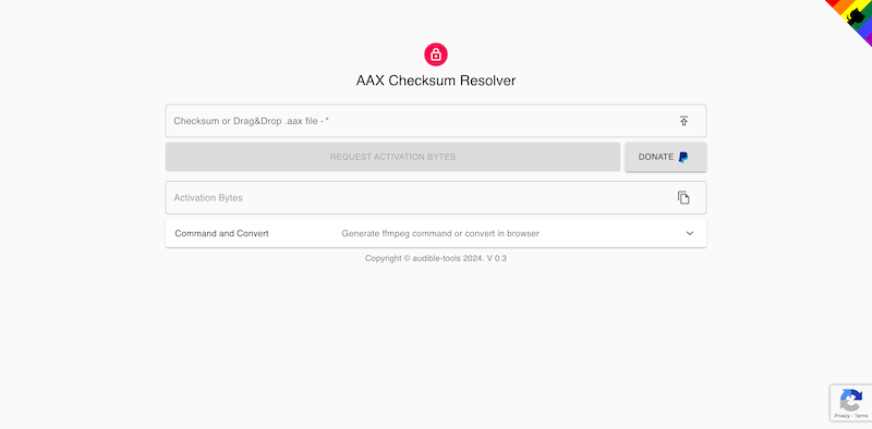 Online AAX to MP3 Converter AAX Checksum Resolver