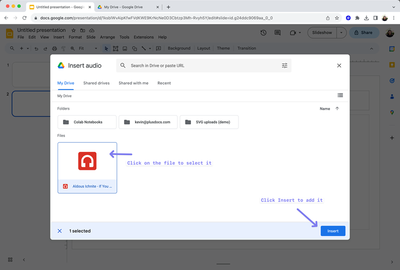 Jak dodać muzykę Spotify do Google Slides