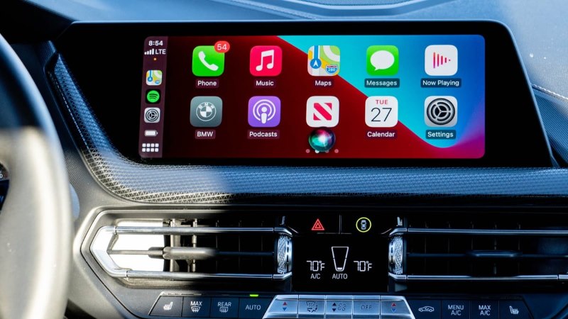 Apple CarPlay on Tesla