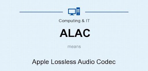 Codec audio sans perte Apple