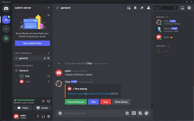 Apple Music Bots for Discord