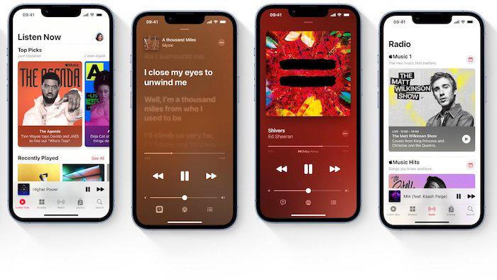 Apple Music User Interface