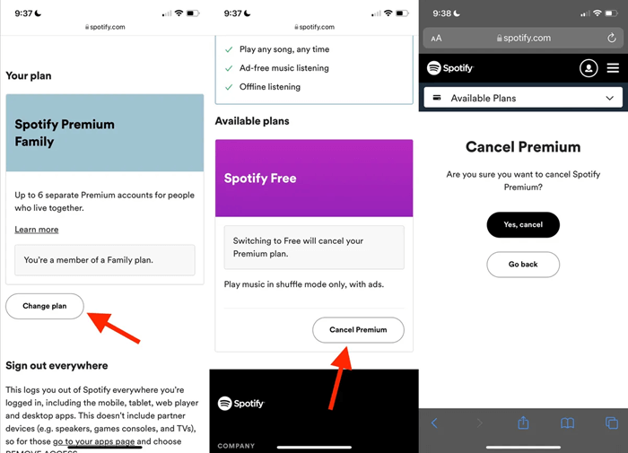 How to Cancel Spotify Premium