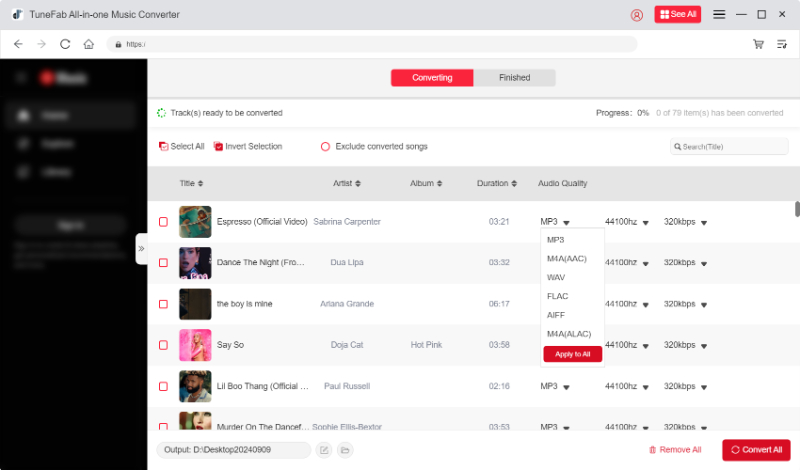TuneFab YouTube Music Converter