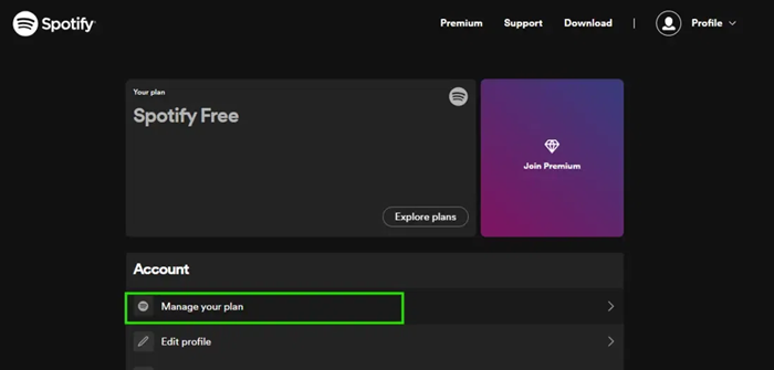 How to Change Spotify Premium Plan