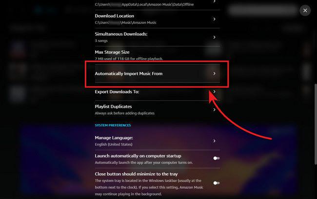 Choose Importing Platform