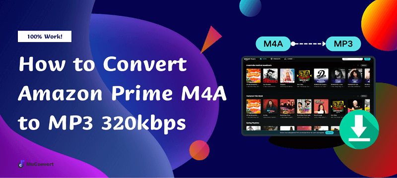 Converter Amazon Prime M4A para MP3 320kbps