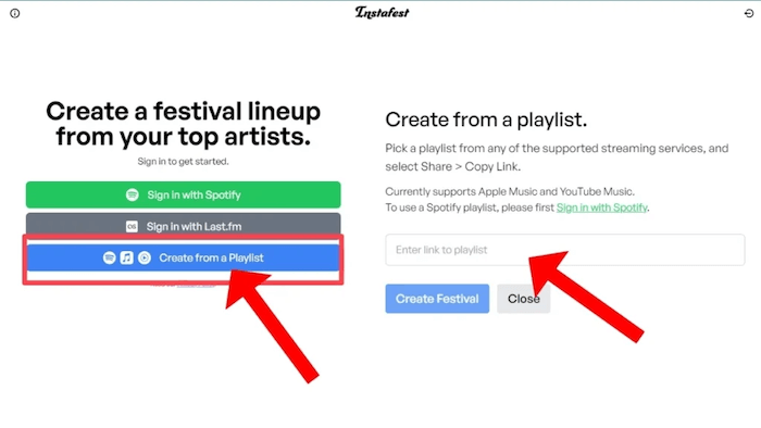 Create Spotify Music Festival Lineup From A Playlist