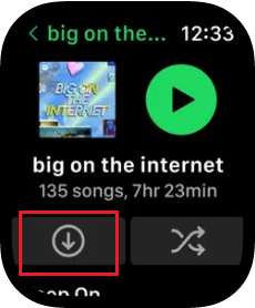 Scarica Spotify Music su Apple Watch senza telefono