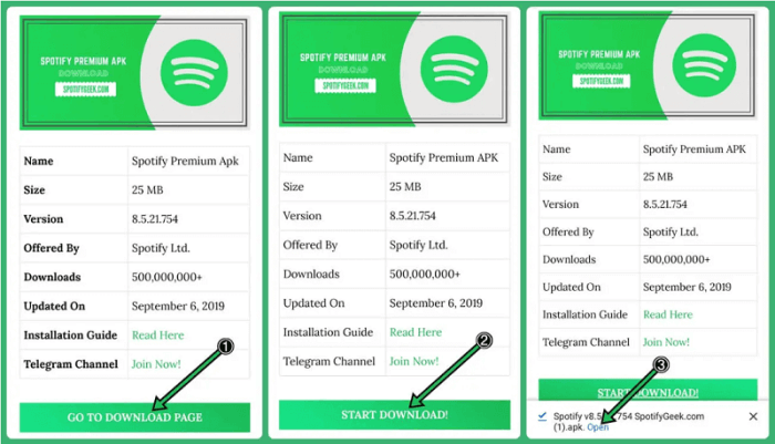 Téléchargez SpotifyGeeek sur Android