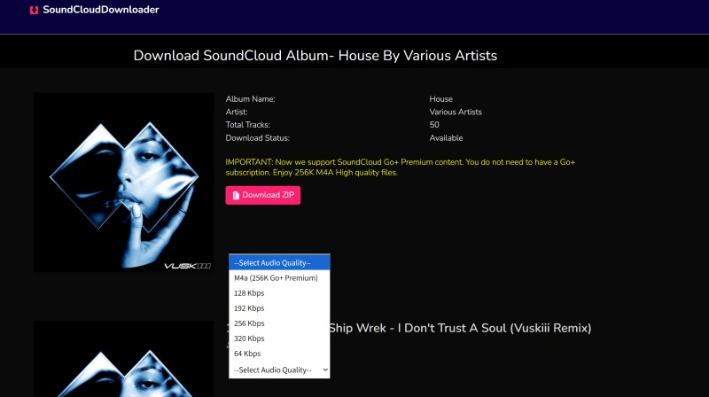 Downloading SoundCloud Tracks Addoncrop