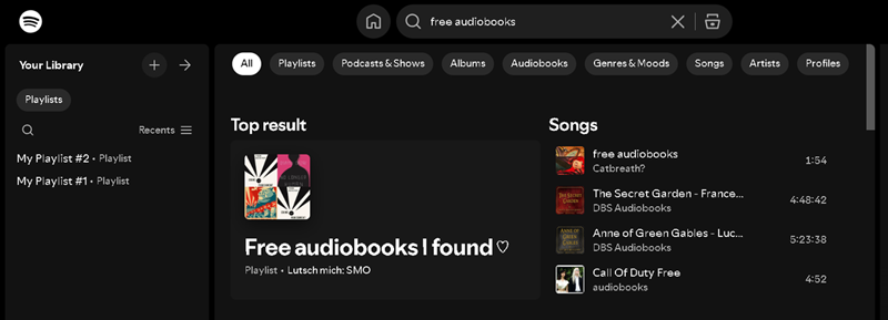 Find-Free-Spotify Audiobook