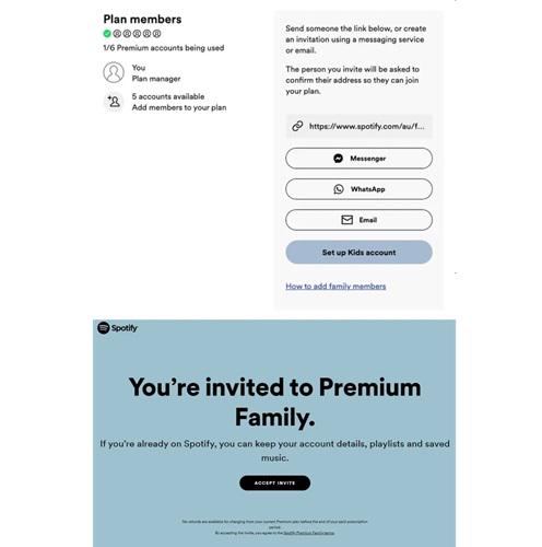 Get Spotify Premium Free with Family Plan