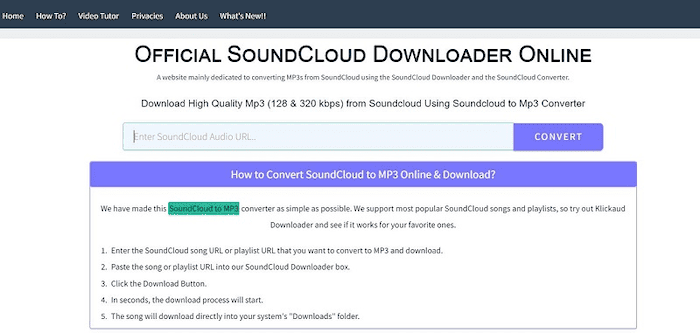 KlickAud Downloader
