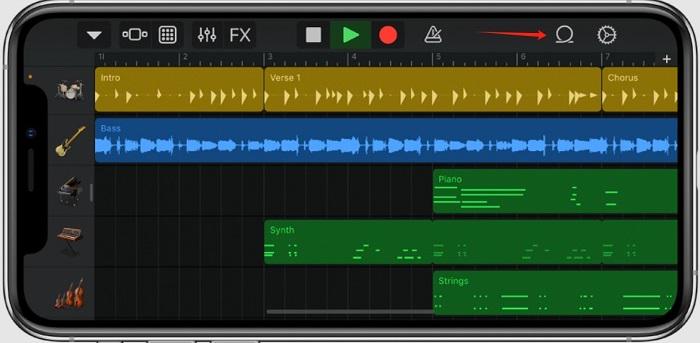 Loop Browser on GarageBand