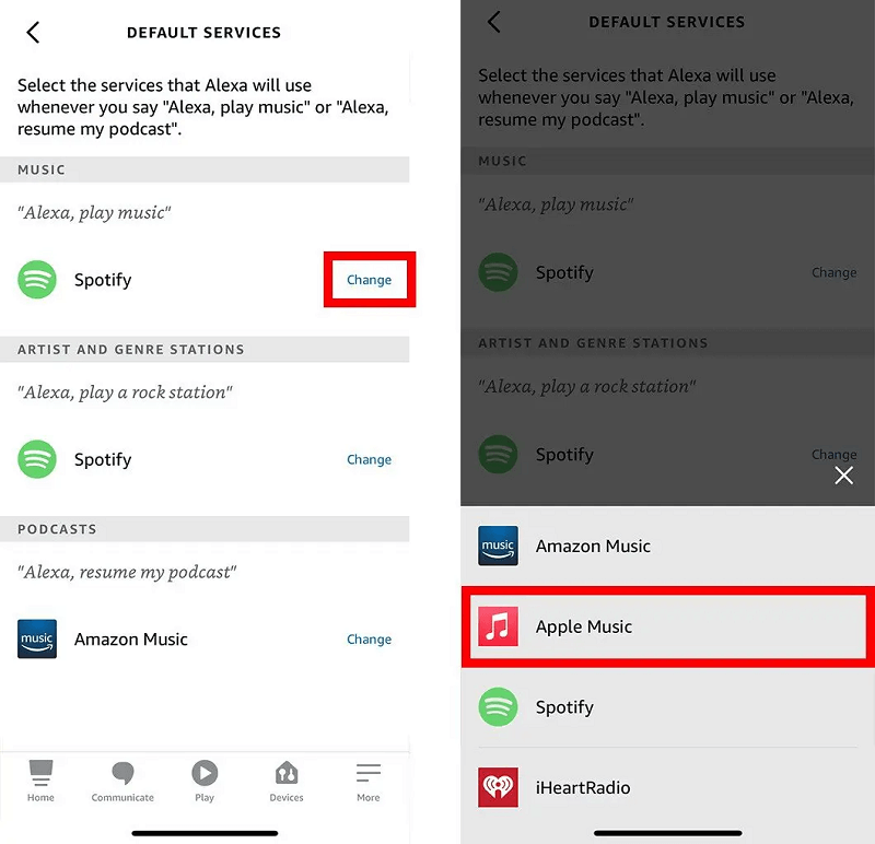 Make Apple Music Default on Alexa