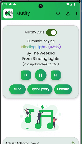 Mutify Interface