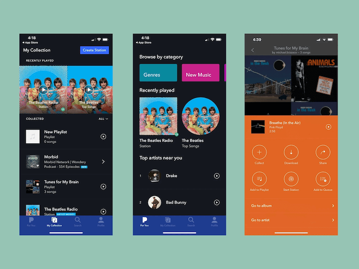 Pandora Music Library