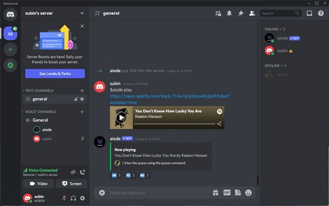 Play Apple Music on Discord