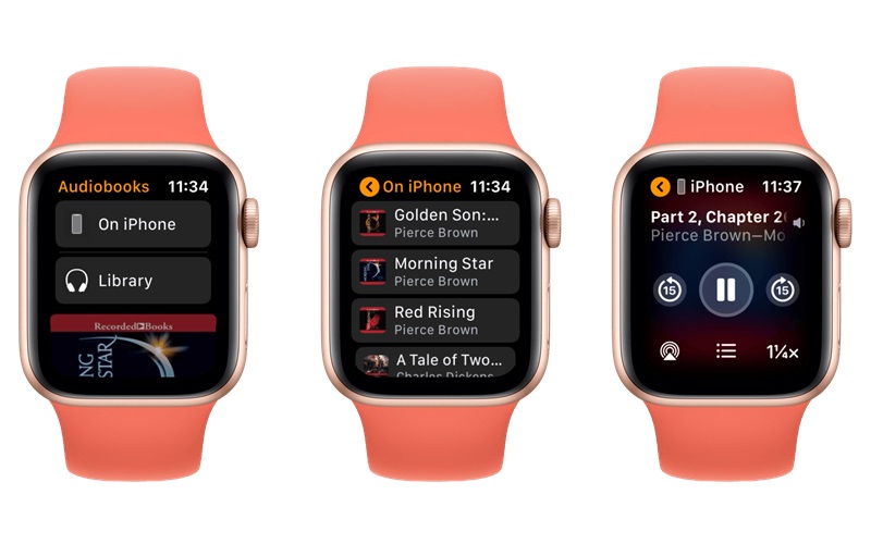 Play Audible on Apple Watch