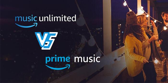 Prime Music contro Amazon Music Unlimited