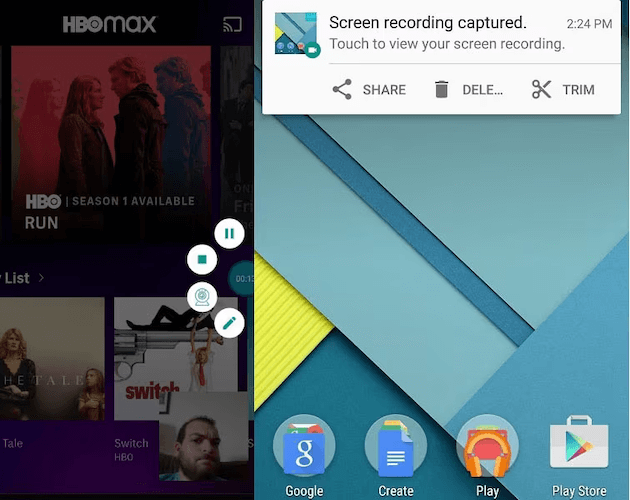 Grave Spotify no Android usando ADV