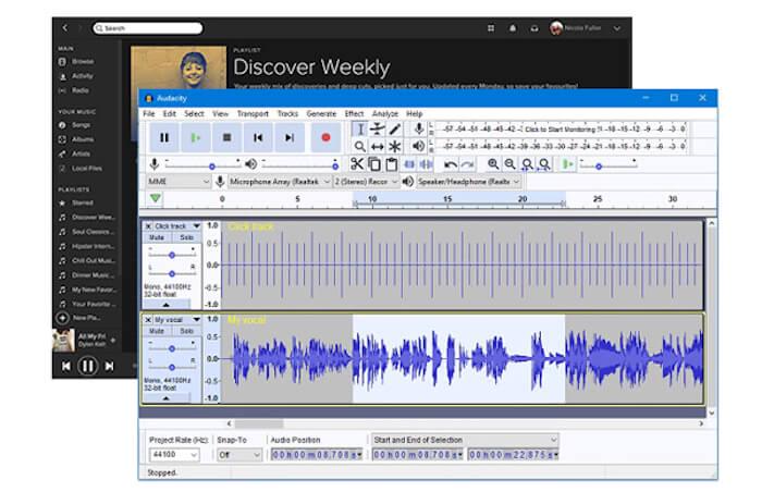 Use Audacity to Record Spotify for Making Ringtones