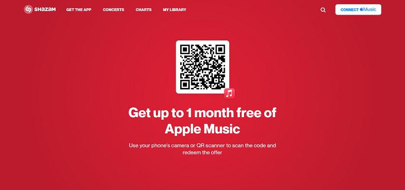 Redeem Shazam Apple Music Free Trial