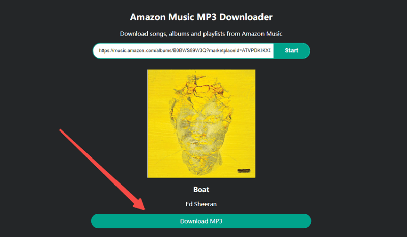 Zgraj muzykę z Amazon do MP3 Online