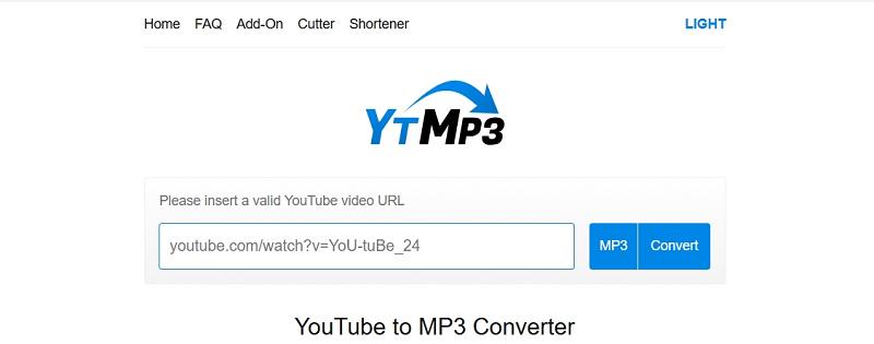 Rip Music from YouTube to MP3 Online via YTMP3