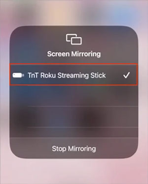 Screen Mirroring Apple Music Roku