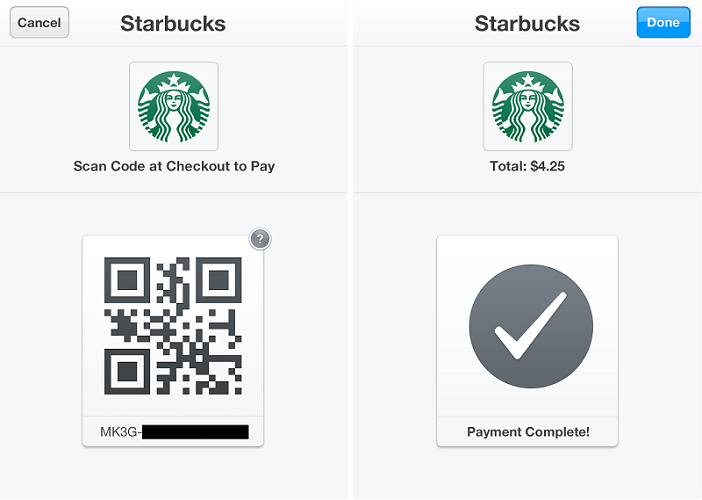 Show Starbucks Partner Hours QR Code