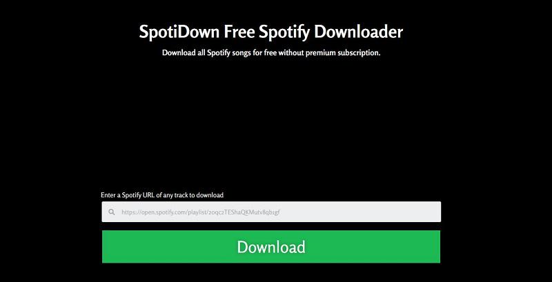 SpotiDown Online Downlaoder