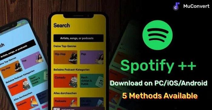 Spotify download on iOS, Android, and PC