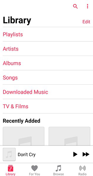 Transfer iTunes to Android 
