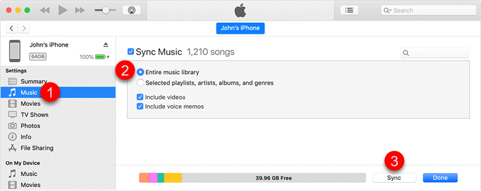 Synchronizuj muzykę Spotify z iPhonem