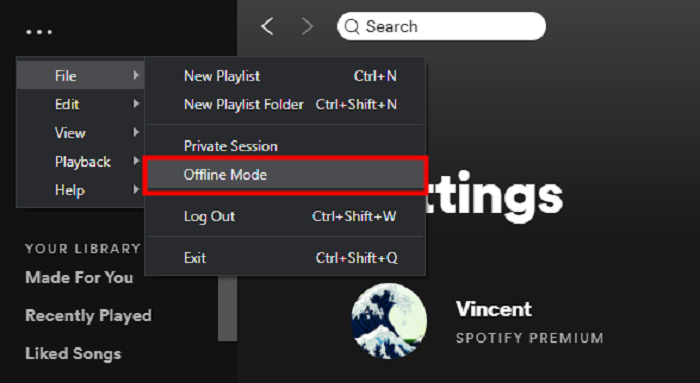 Spotify не загружает текст