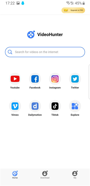 Rip Music from YouTube via VideoHunter for Android