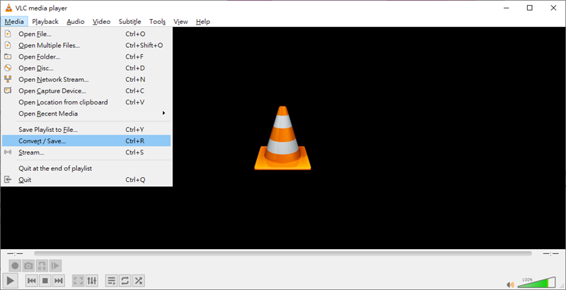 VLC Media puis Convertir
